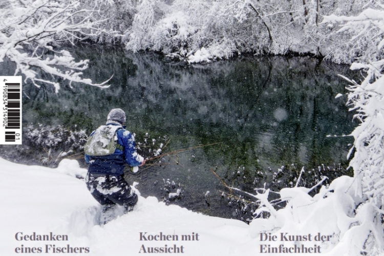 Heft-Cover der FliegenFischen 1/2026: Cold Casts