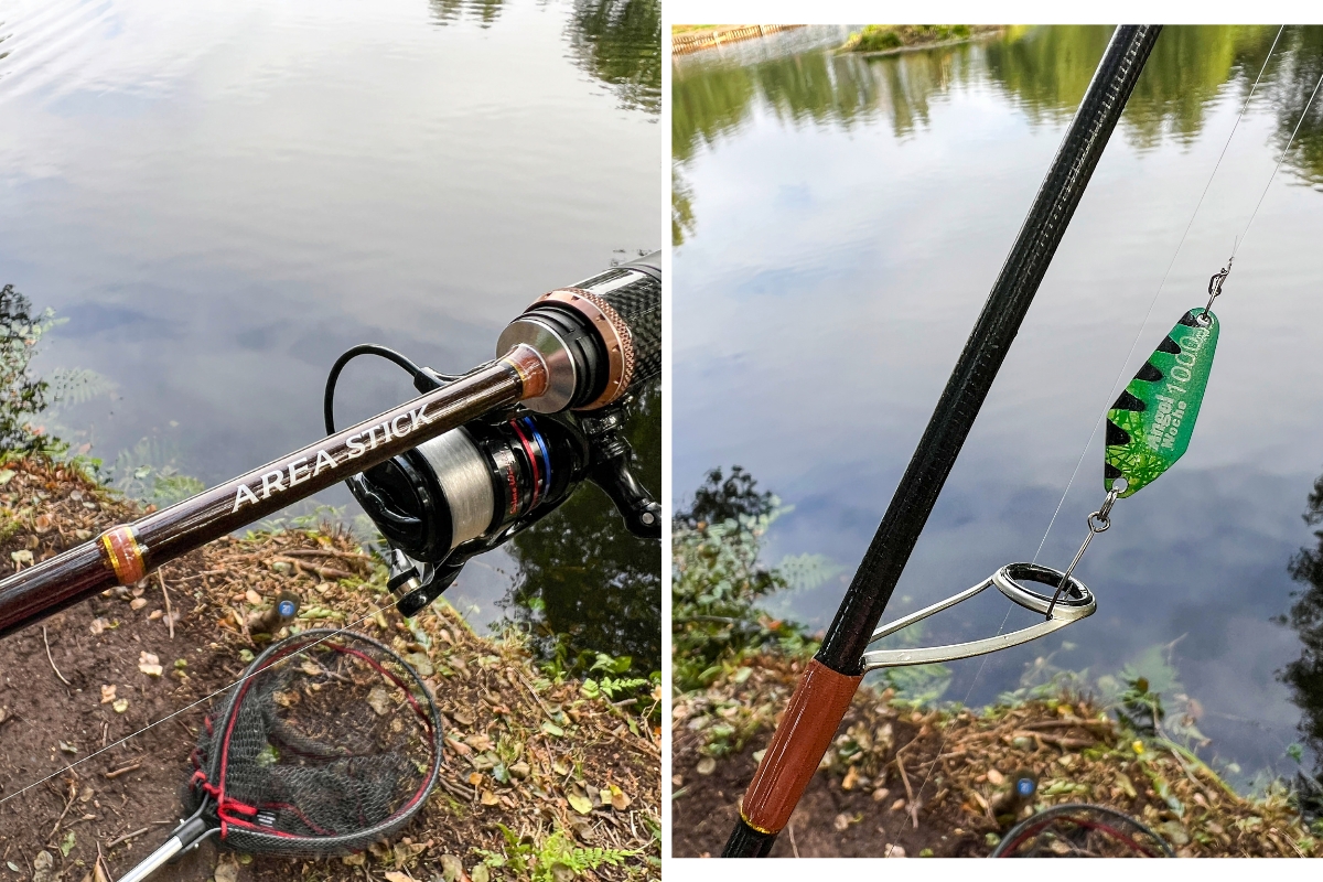 MBfishing Area Stick: mit Spoon auf Forelle