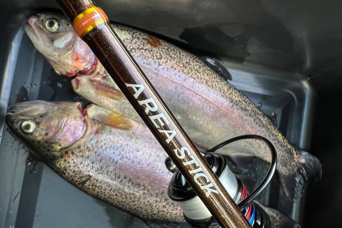 UL-Rute für Forelle: Der MBfishing Area Stick