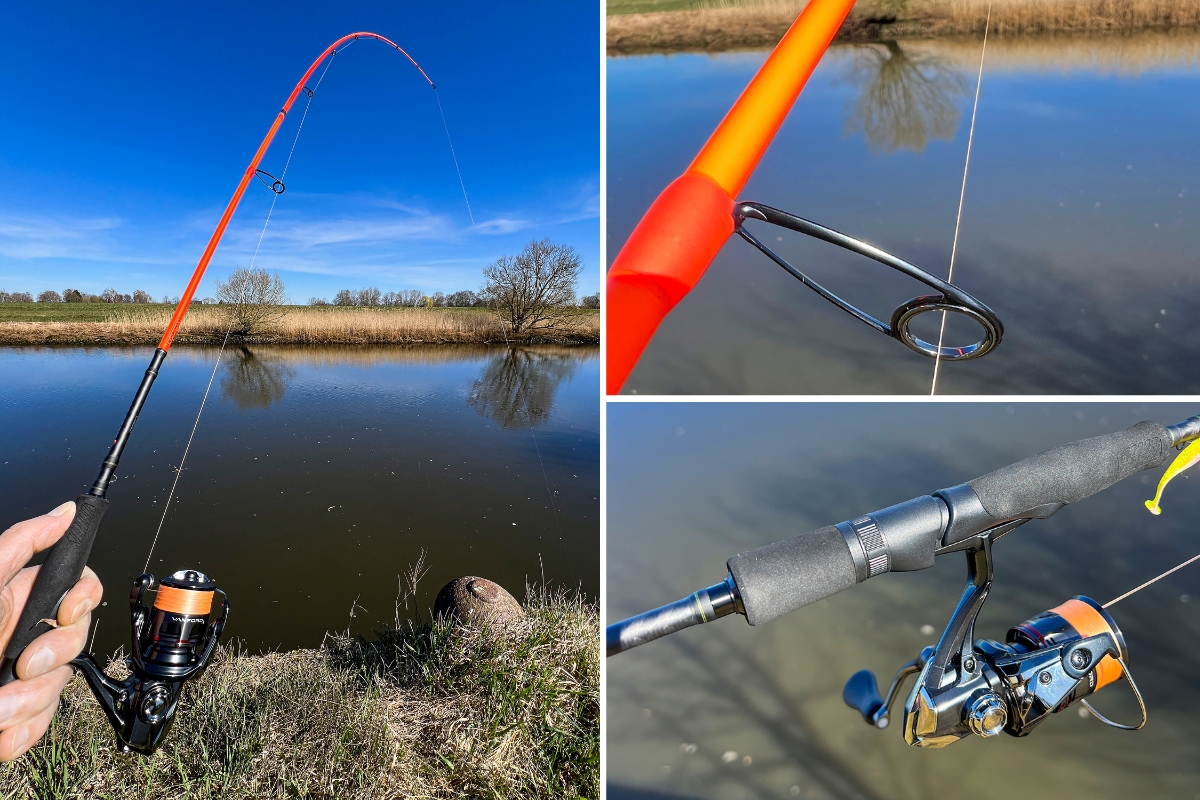 Die UL-Rute Savage Gear Orange LTD Ultra Light Game Spinning