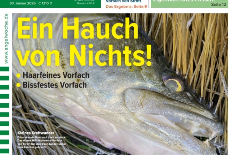 Cover der AngelWoche 04/2026: Ein Hauch von Nichts!
