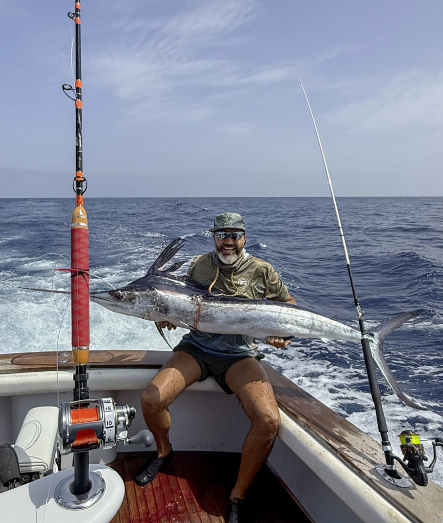 Insgesamt konnten sich die Gäste über ganze 6 Weiße Marline freuen und durften den Fisch am Ende auch auf dem Teller genieße.
