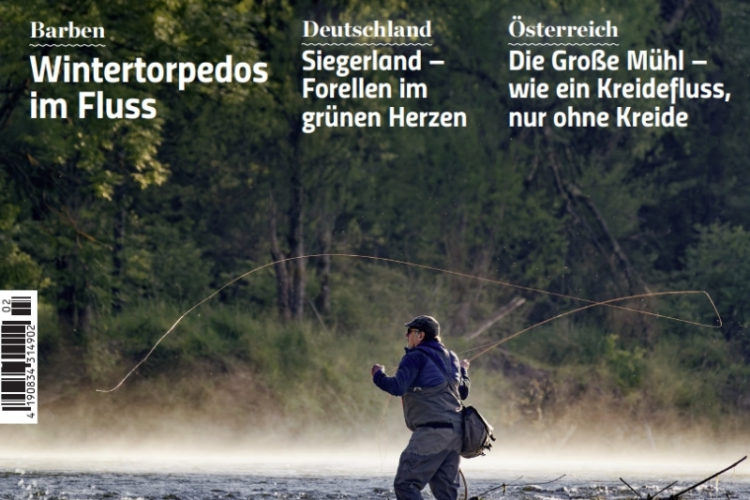 Heft-Cover der FliegenFischen 2/2026: The Floating Fly