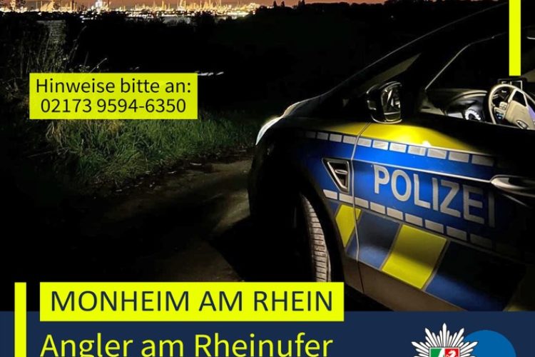 Angler in Monheim am Rhein angegriffen