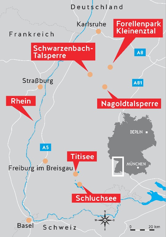 Angeln im Schwarzwald