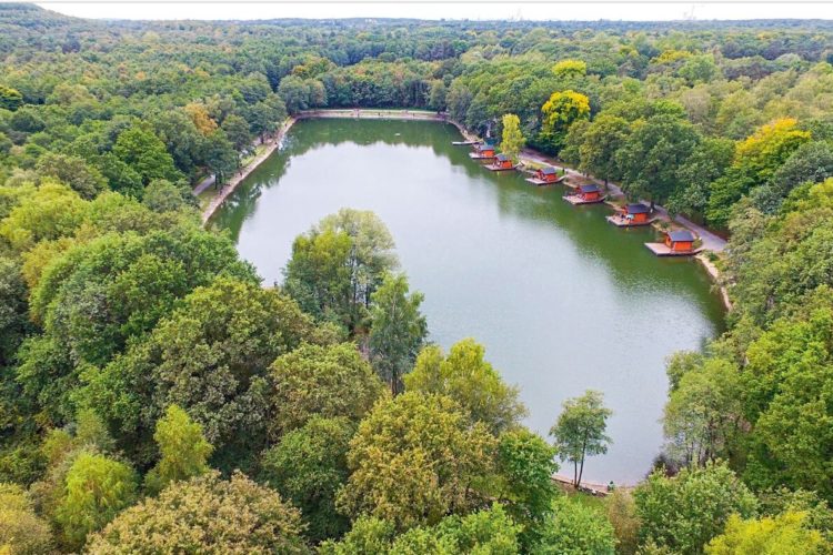 Herrlich gelegen: Der Angelpark zur Grafenmühle befindet sich in einem Landschaftsschutzgebiet nahe Oberhausen / Bottrop