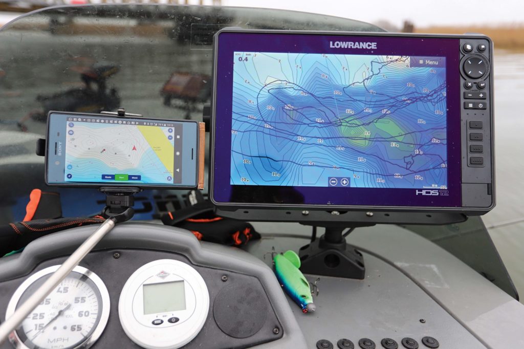 Kartenplotter Echolot