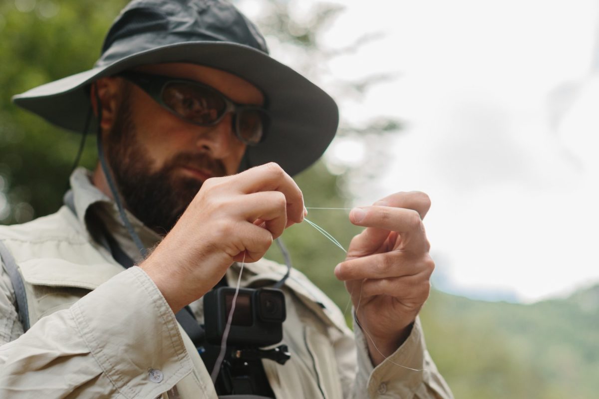 Fluorocarbon Knoten Wasser