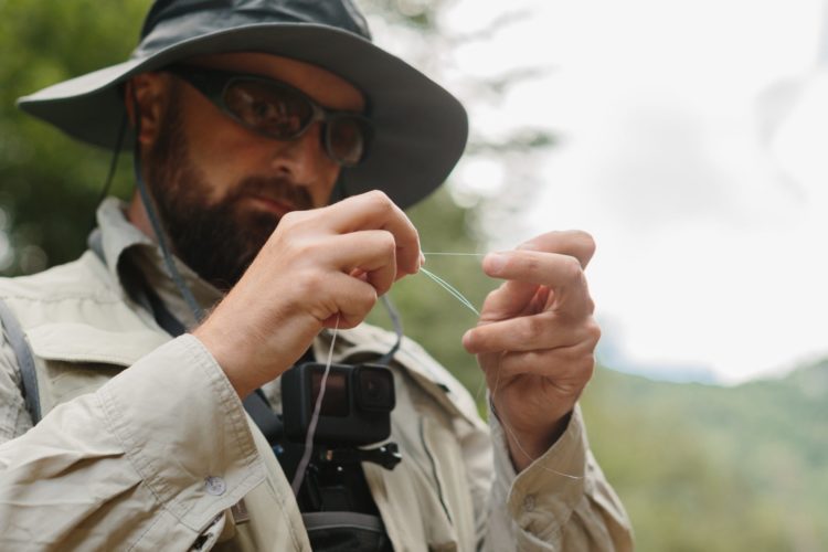 Fluorocarbon Knoten Wasser