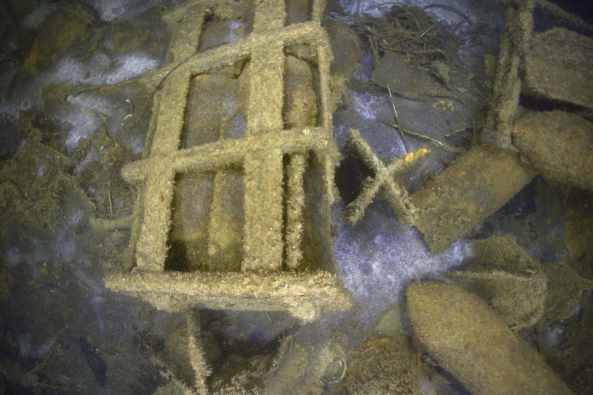 rostende Altmunition Ostsee