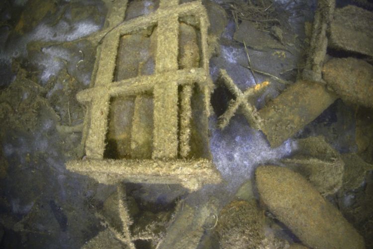 rostende Altmunition Ostsee