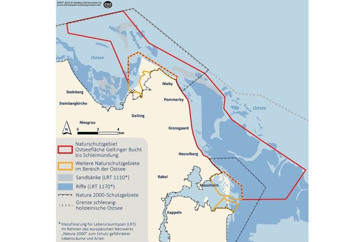 Schutzzonen Geltinger Bucht bis Schleimündung