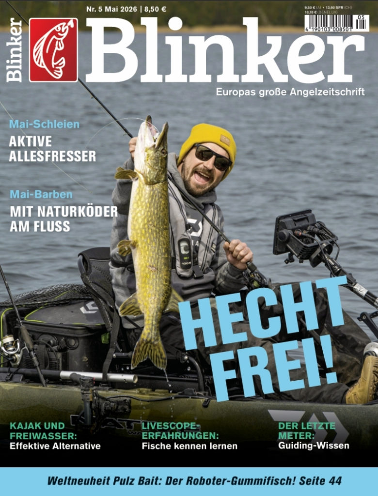 Blinker 05/2026: Hecht frei!