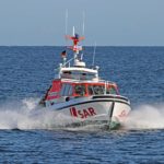 Angler auf Unterwarnow gerettet: Im Einsatz für zwei schiffbrüchige Angler: das Tochterboot CASPAR des Seenotrettungskreuzers ARKONA der DGzRS.
