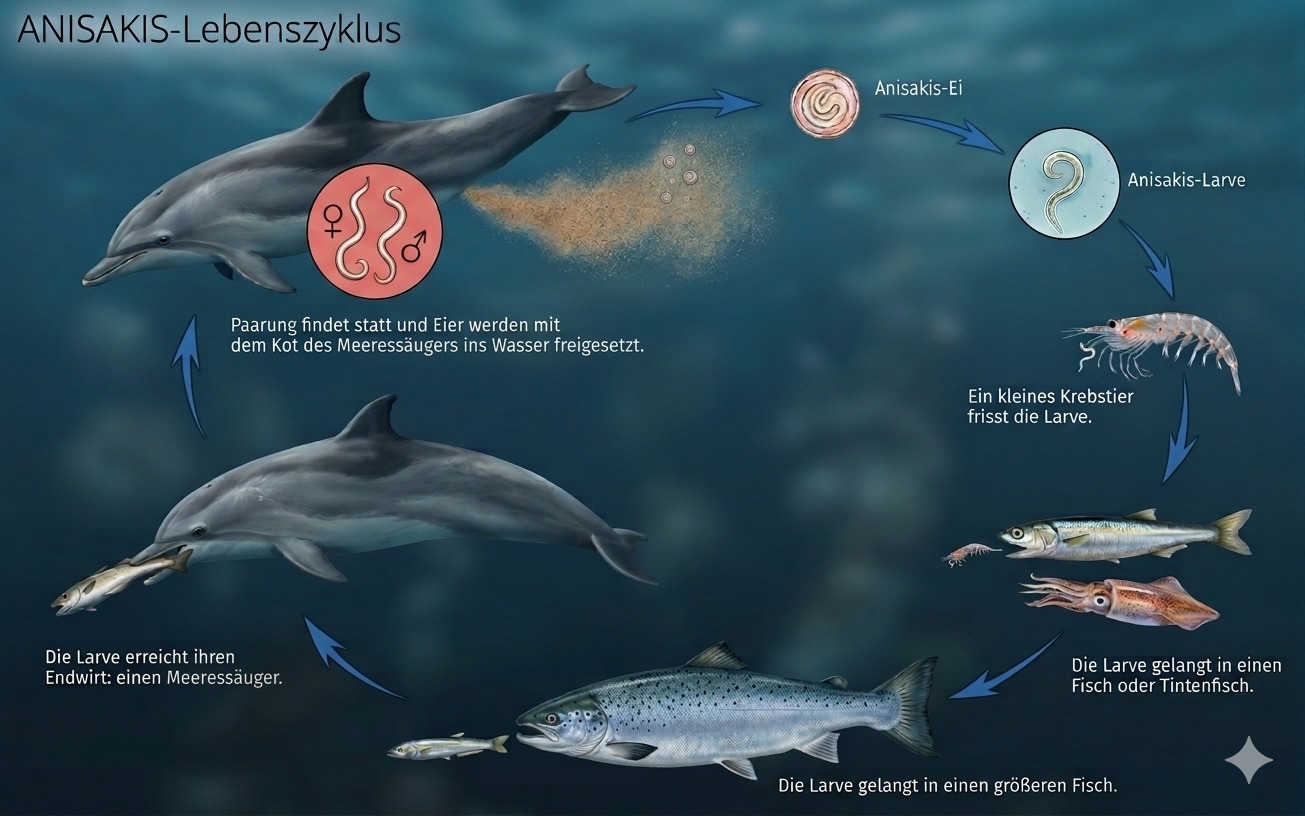 Nematoden Lebenszyklus