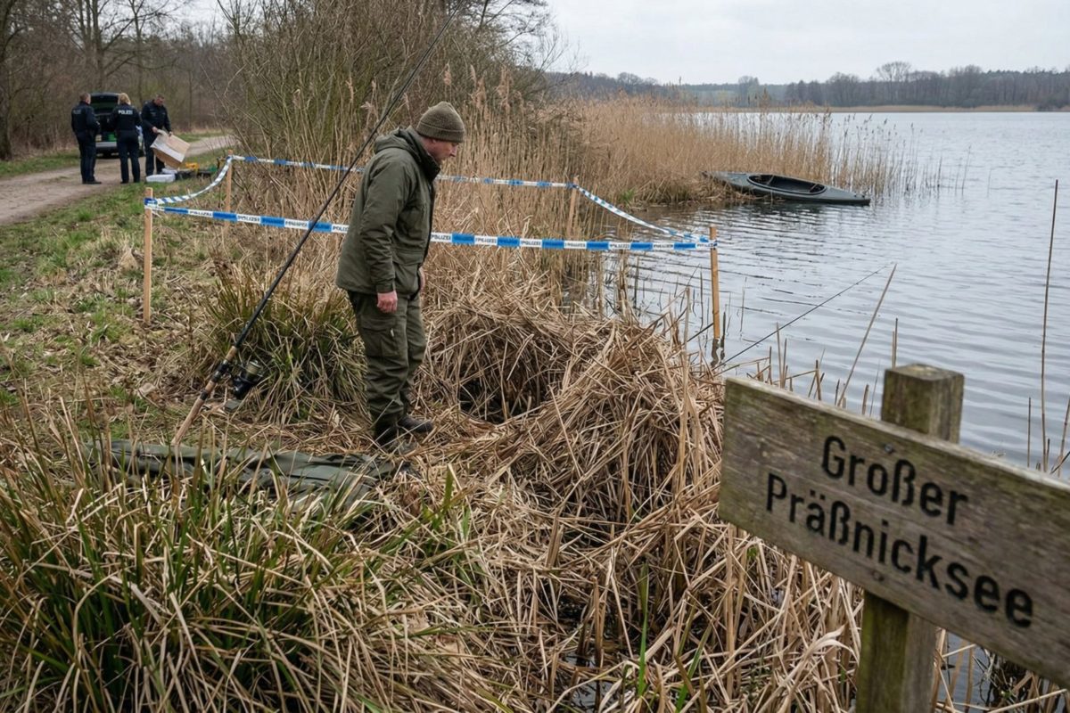 Schock am Wasser: Angler findet Leiche im Schilf