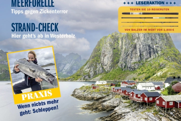 Das Cover der 116. Ausgabe der Kutter & Küste mit einem Landschaftsbild aus Norwegen