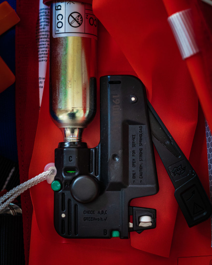 CO₂-Patronen Rettungsweste SECUMAR