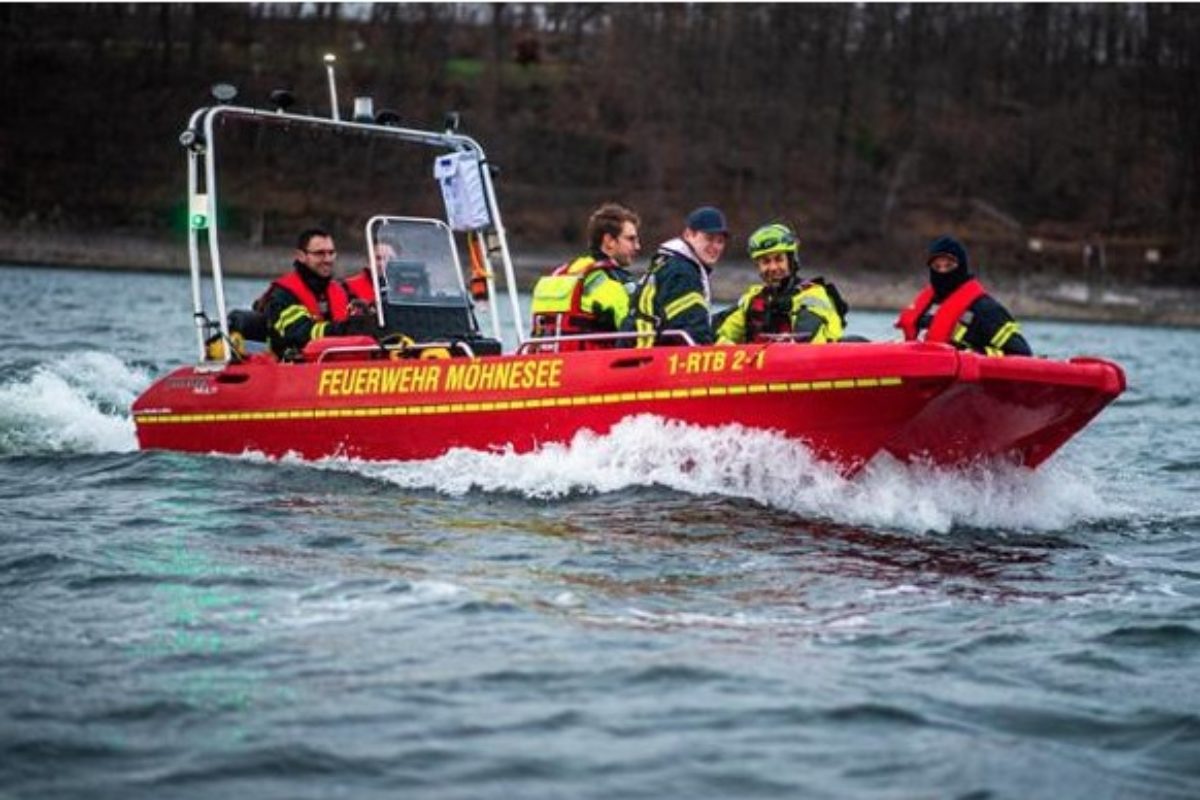 Feuerwehrboot Möhnesee