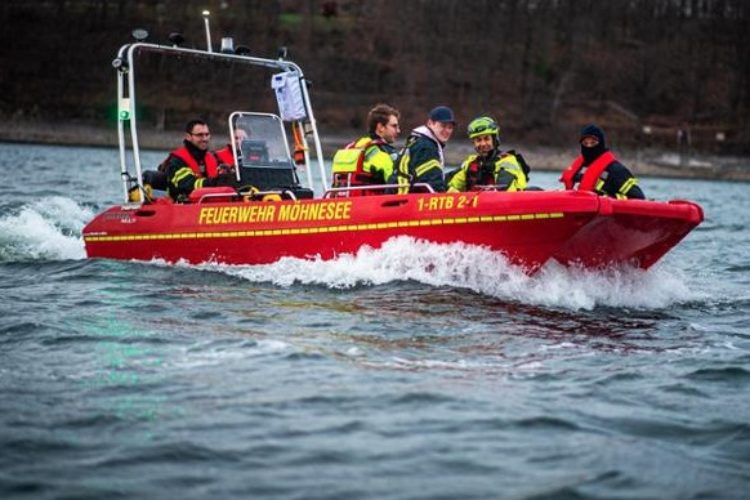 Feuerwehrboot Möhnesee