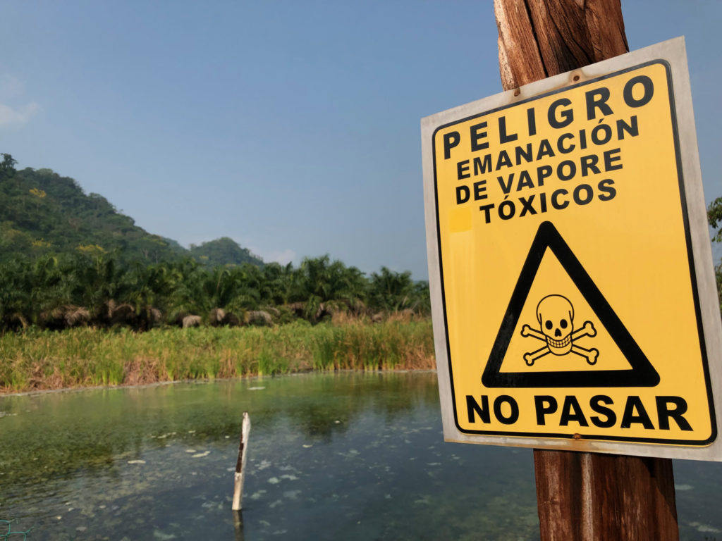 Die giftigen Schwefelseen in Mexiko