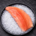 Lachs auf Salz