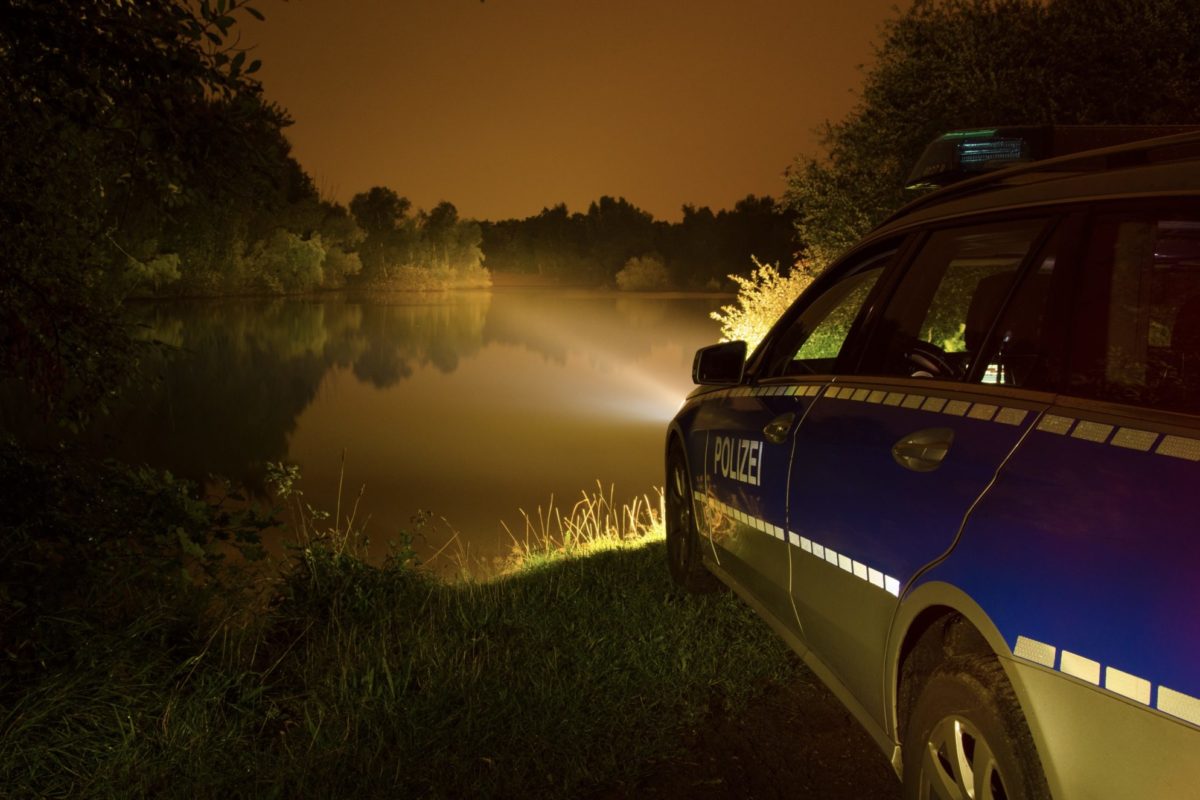 Polizei am Wasser