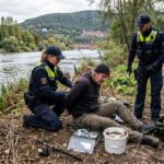 Fischwilderer am Neckar