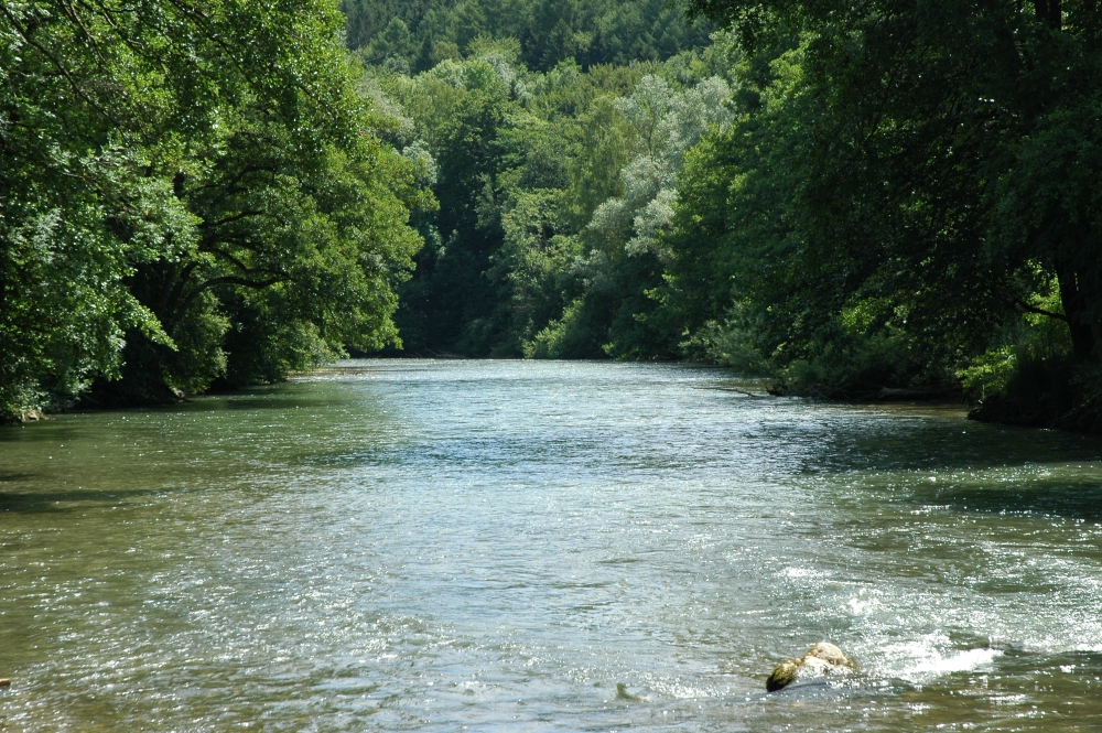 Amper bei normalem Wasserstand