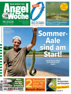 Cover der AngelWoche 15/2026: Sommer-Aale sind am Start!