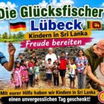 Glücksfischer erfreuen Kinder in Sri Lanka.