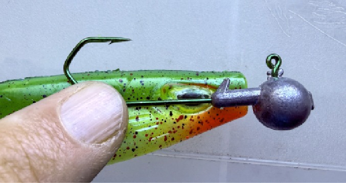 Gummifisch anlegen 1