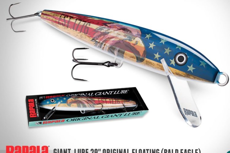Rapalas Giant Lure mit Seeadler Dekor