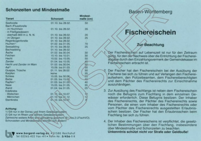 Fischereischein