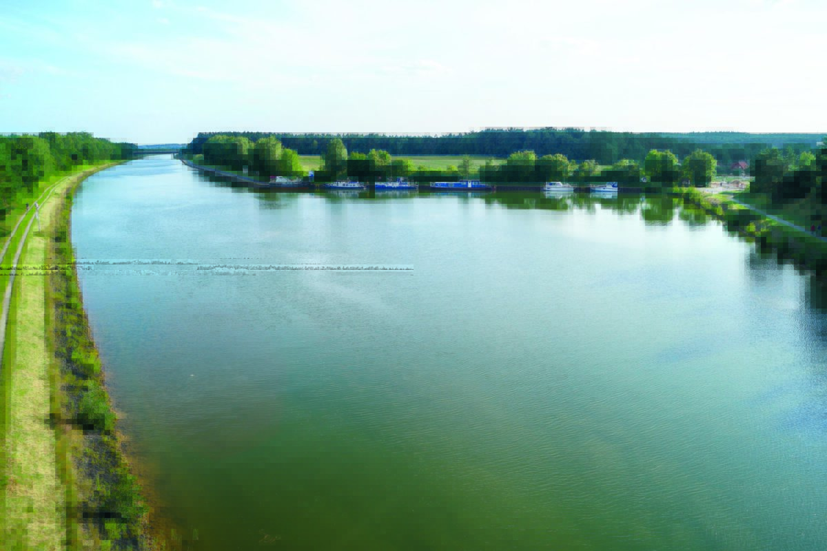 Monoton aber fischreich: der Elbe Seitenkanal