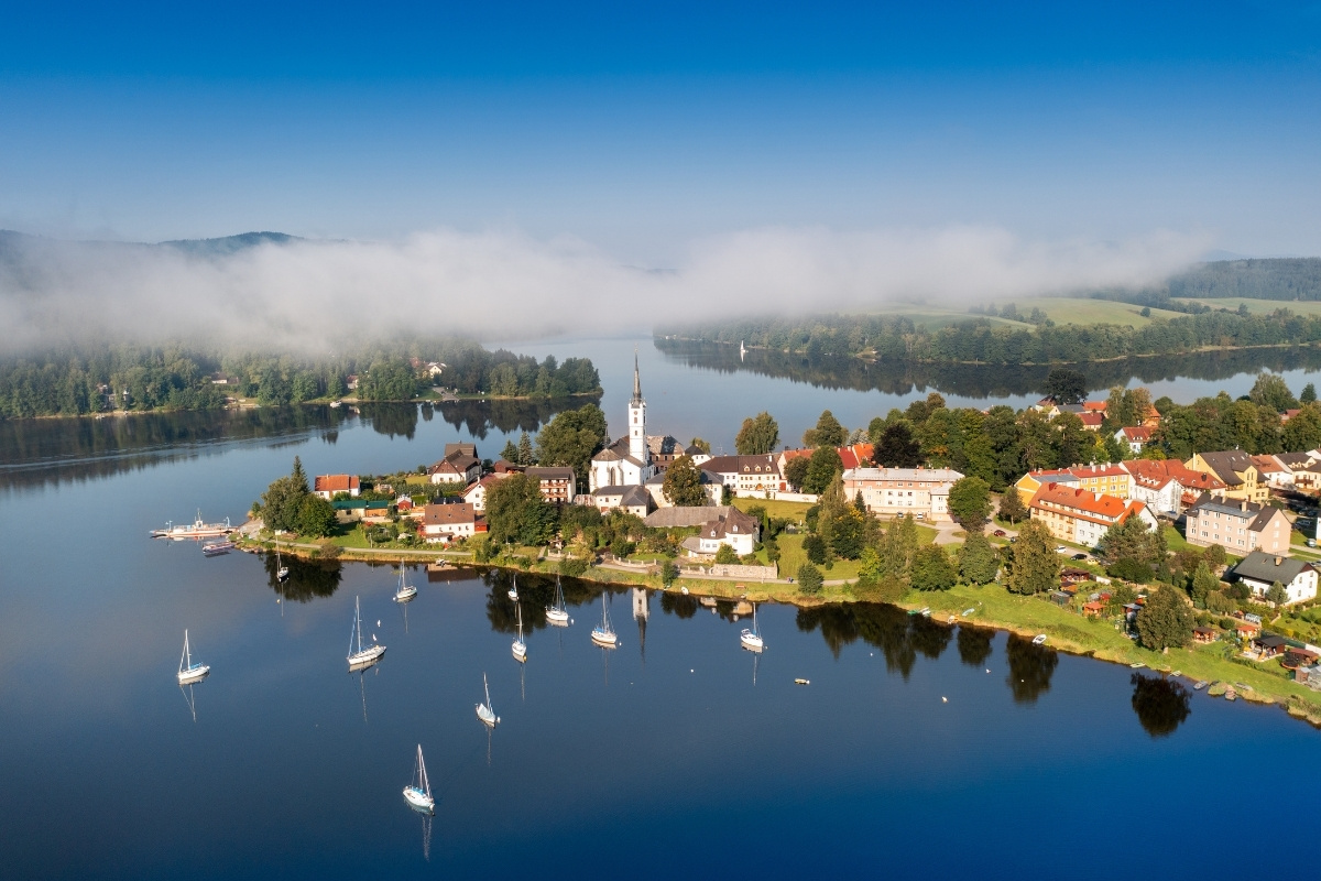 Angeln in Tschechien am Lipno Stausee