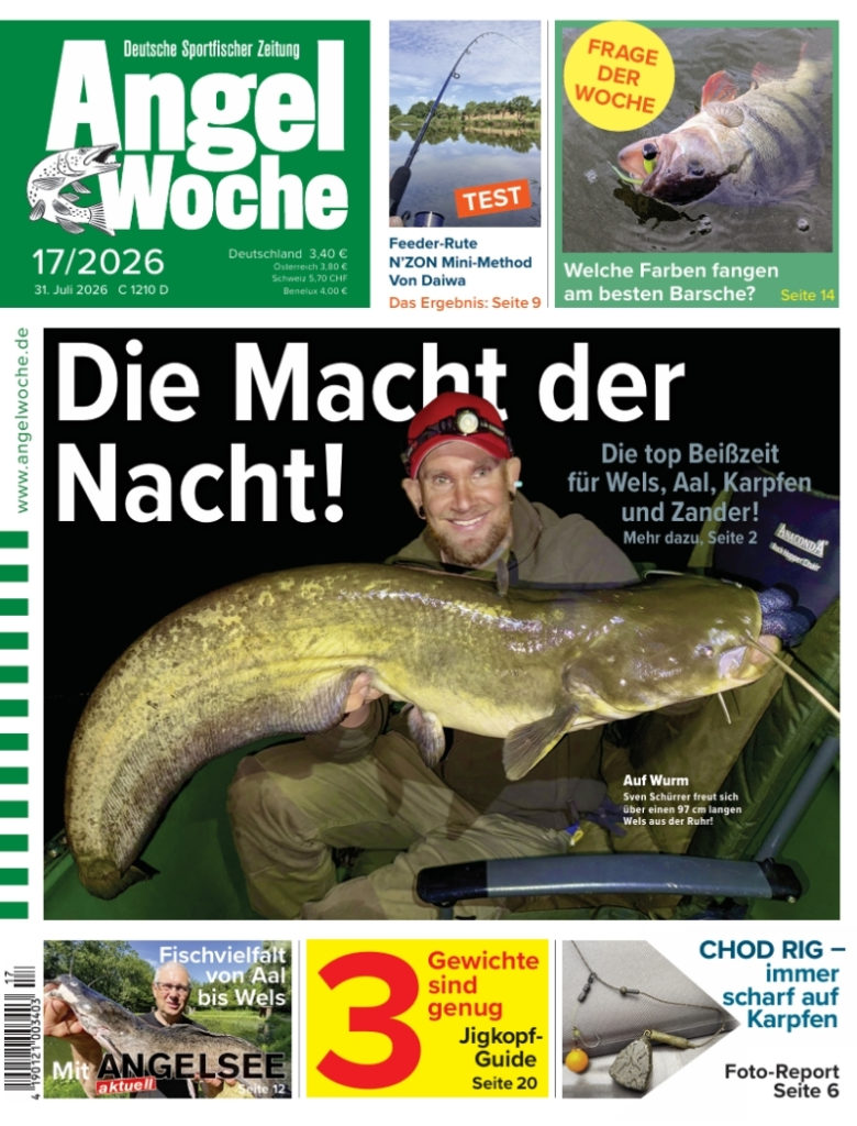 Cover der AngelWoche 17/2026: Die Macht der Nacht!