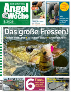 Cover der AngelWoche 18/2026: Das große Fressen!