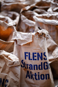 FLENS StrandGut Küstestenwette reinigungsaktion