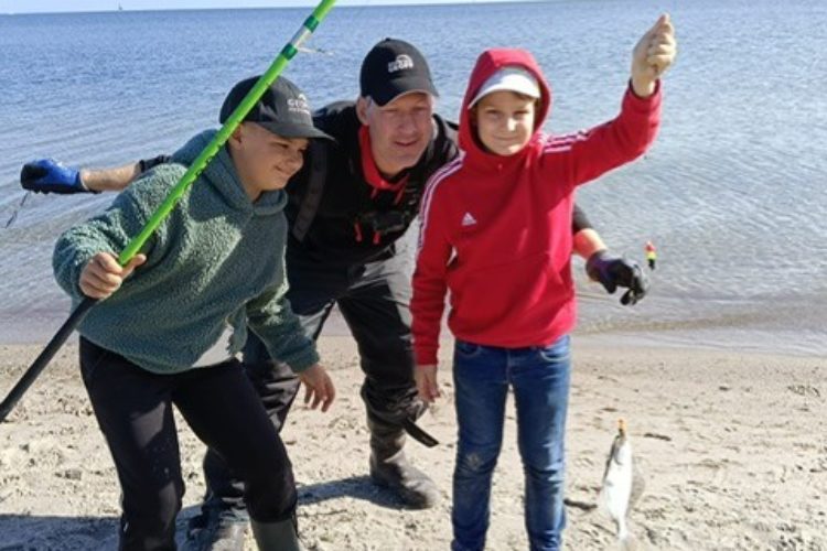Impressionen vom besonderen Angelwochenende an der Ostsee. Angelwochenende an der Ostsee Doc & Friends