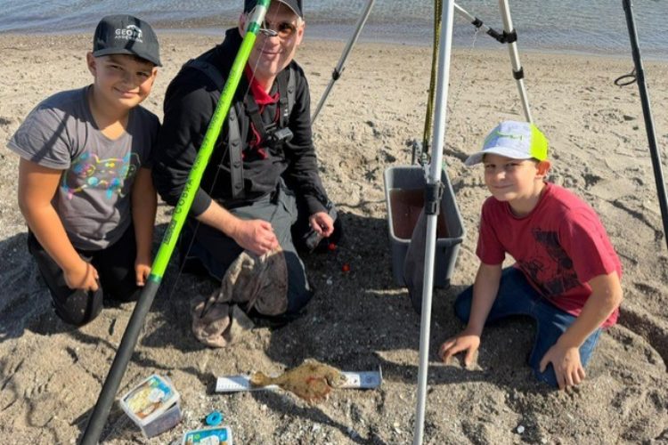 Impressionen vom besonderen Angelwochenende an der Ostsee. Angelwochenende an der Ostsee Doc & Friends