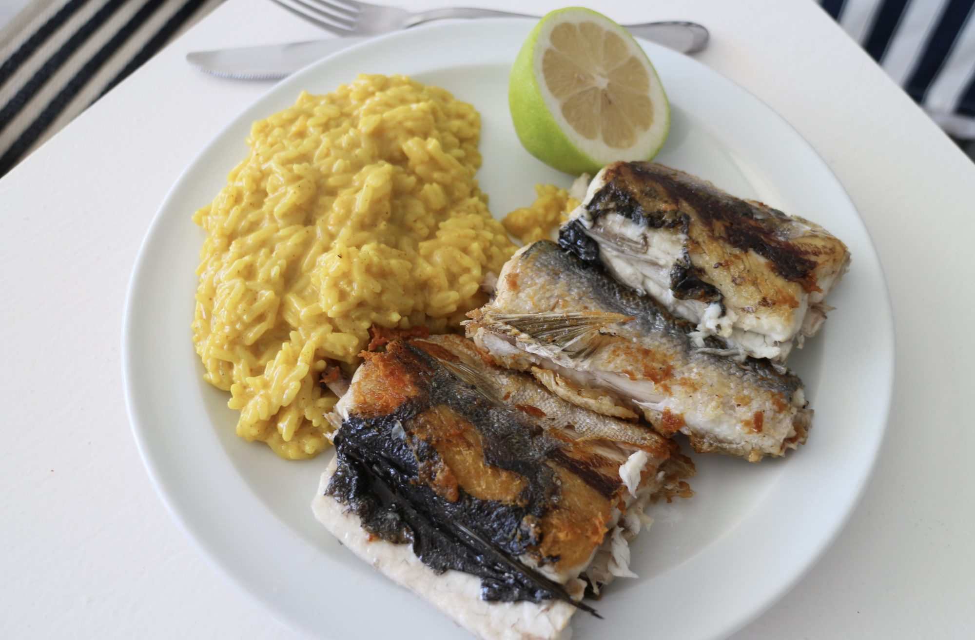 Barracuda mit Reis