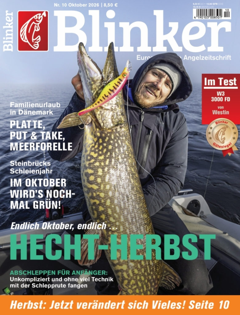 Blinker 10/2026: Endlich Oktober, endlich Hecht-Herbst