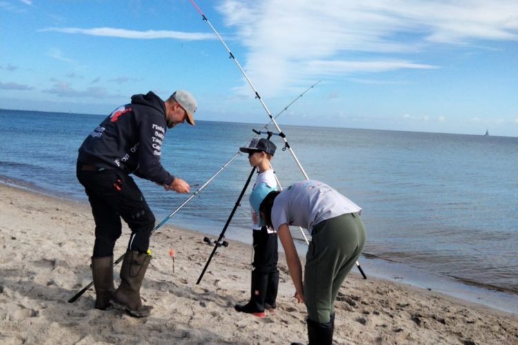 Impressionen vom besonderen Angelwochenende an der Ostsee. Angelwochenende Ostsee
