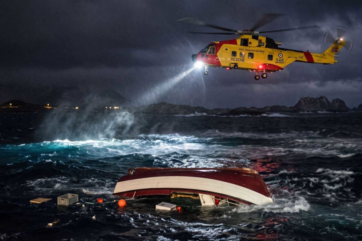Bootsunglück vor Averøy: Suche nach vermissten Anglern in Mittelnorwegen-KI_Symbolbild