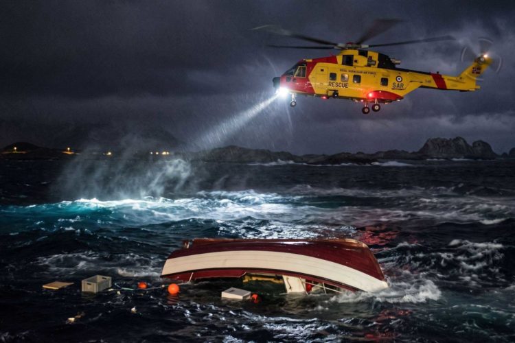 Bootsunglück vor Averøy: Suche nach vermissten Anglern in Mittelnorwegen-KI_Symbolbild