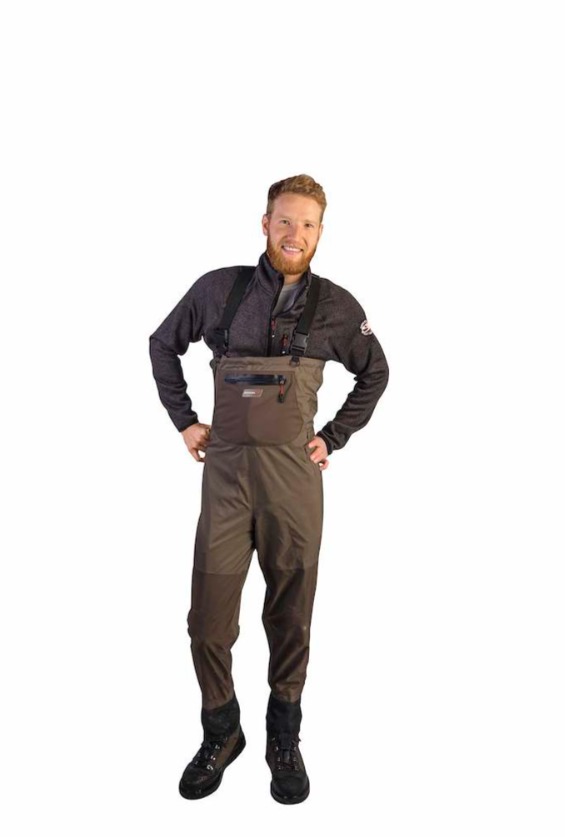 Zu kleine Wathose