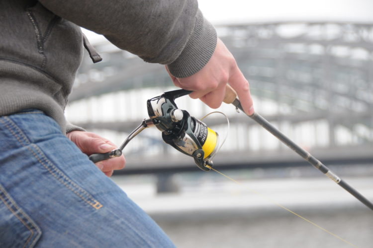 Streetfishing an der Kaimauer: Wer seine Ruten bei einer Pause unbeaufsichtigt lässt, riskiert unnötige Fehleinsätze (Symbolbild).
