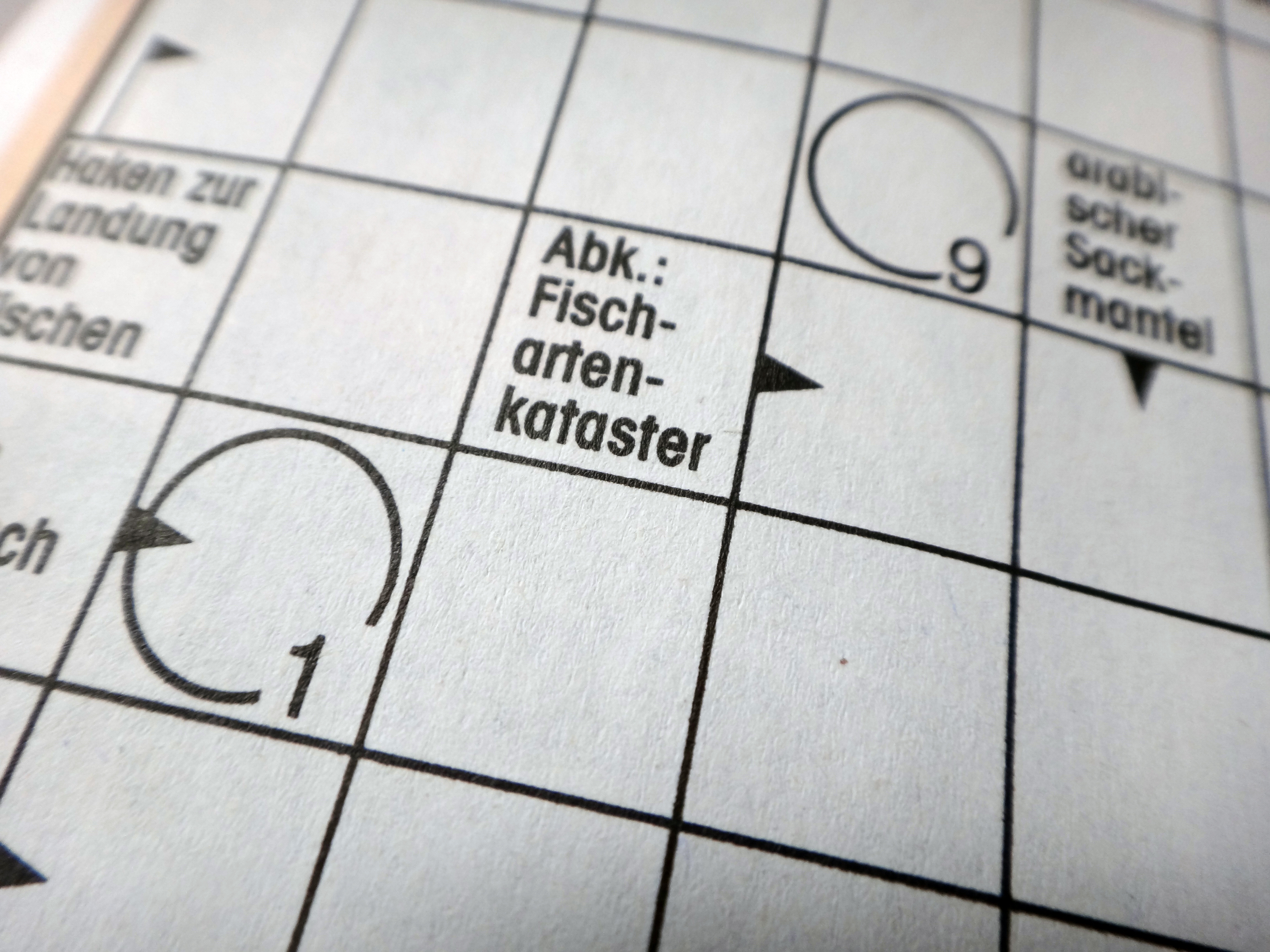Kreuzworträtsel