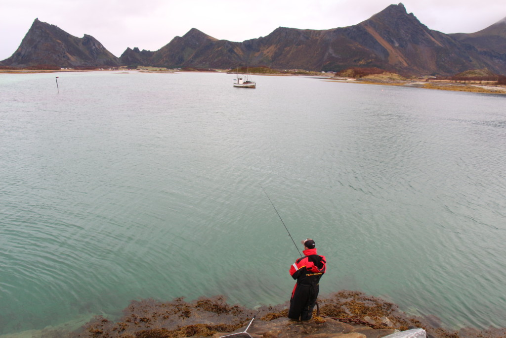 Angeln in Norwegen Uferangeln